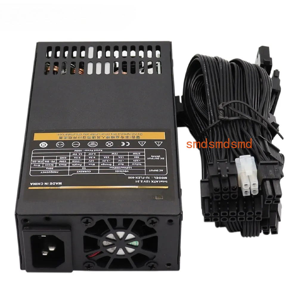 Flex Atx Power Supply 600W 1U - Alimentation électrique modulaire 600W, petite alimentation