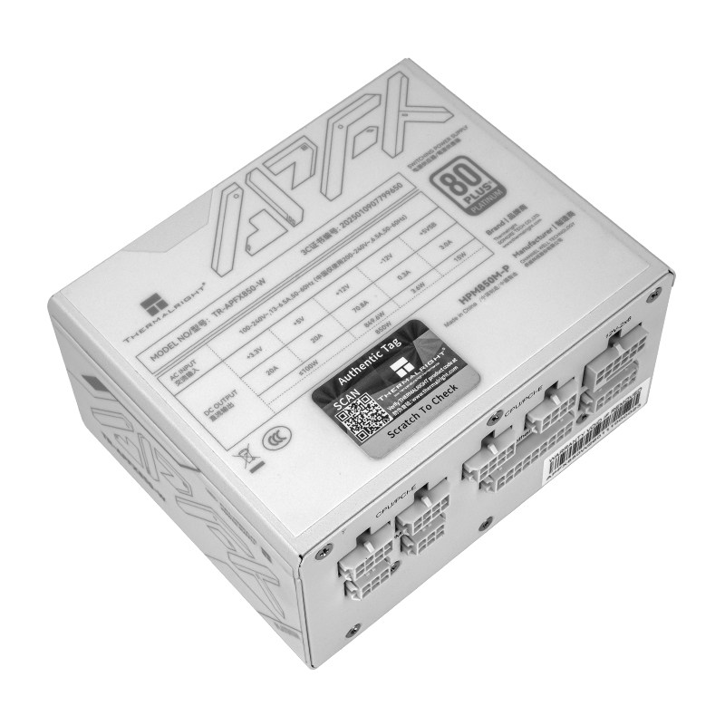 Alimentation électrique pour b - 1000W White Modular Power Supply avis et prix