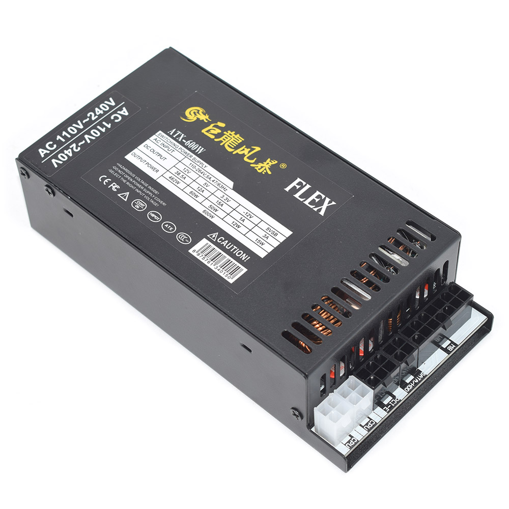600W entièrement modulaire 1U  - Flex Atx Power Supply 600W 1U avis et prix