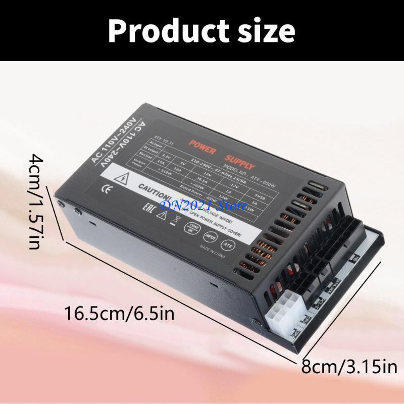 F3ke refroidissement silencieu - Flex Atx Power Supply 600W 1U avis et prix